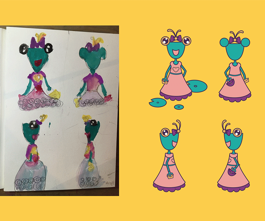 玛丽蛙 儿童美育品牌设计
